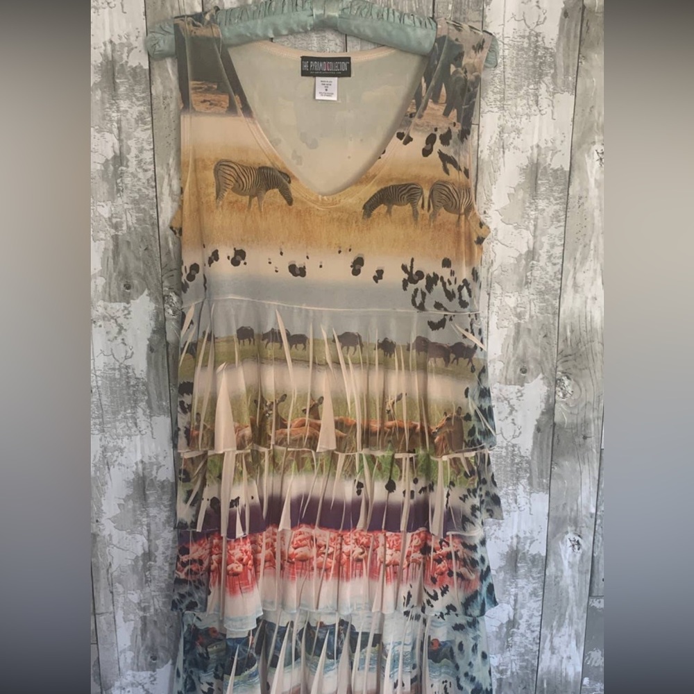 The pyramid collection dress